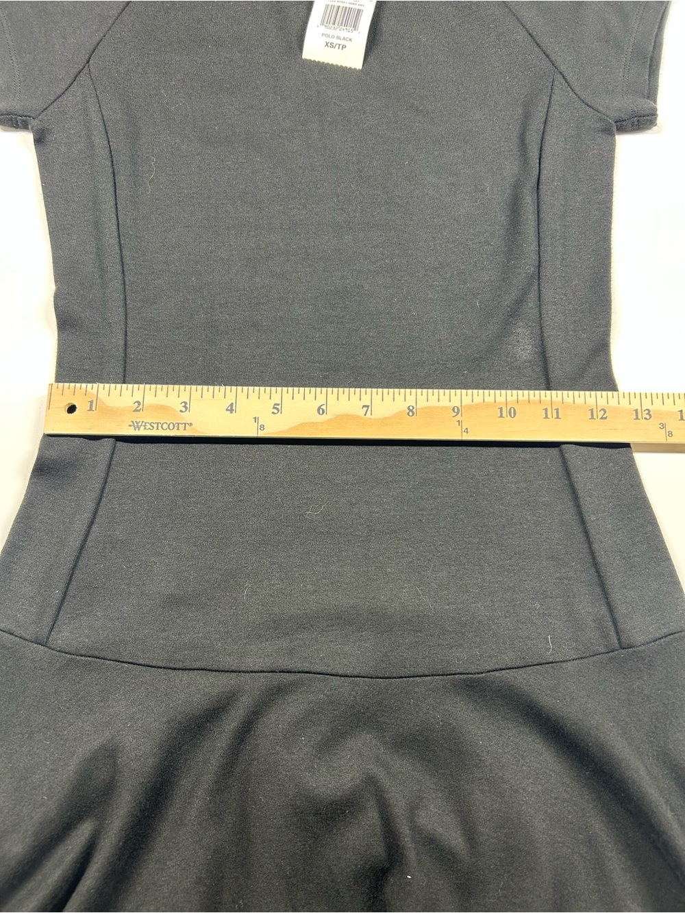 Polo Ralph Lauren Black Drop-Waist Fit & Flare Mini Dress XS/TP - Picture 5 of 6